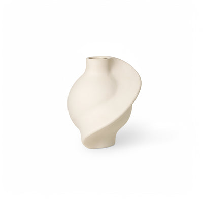 Pirout 01 Vase - Raw White