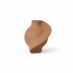 Pirout 01 Vase - Sanded Ocker