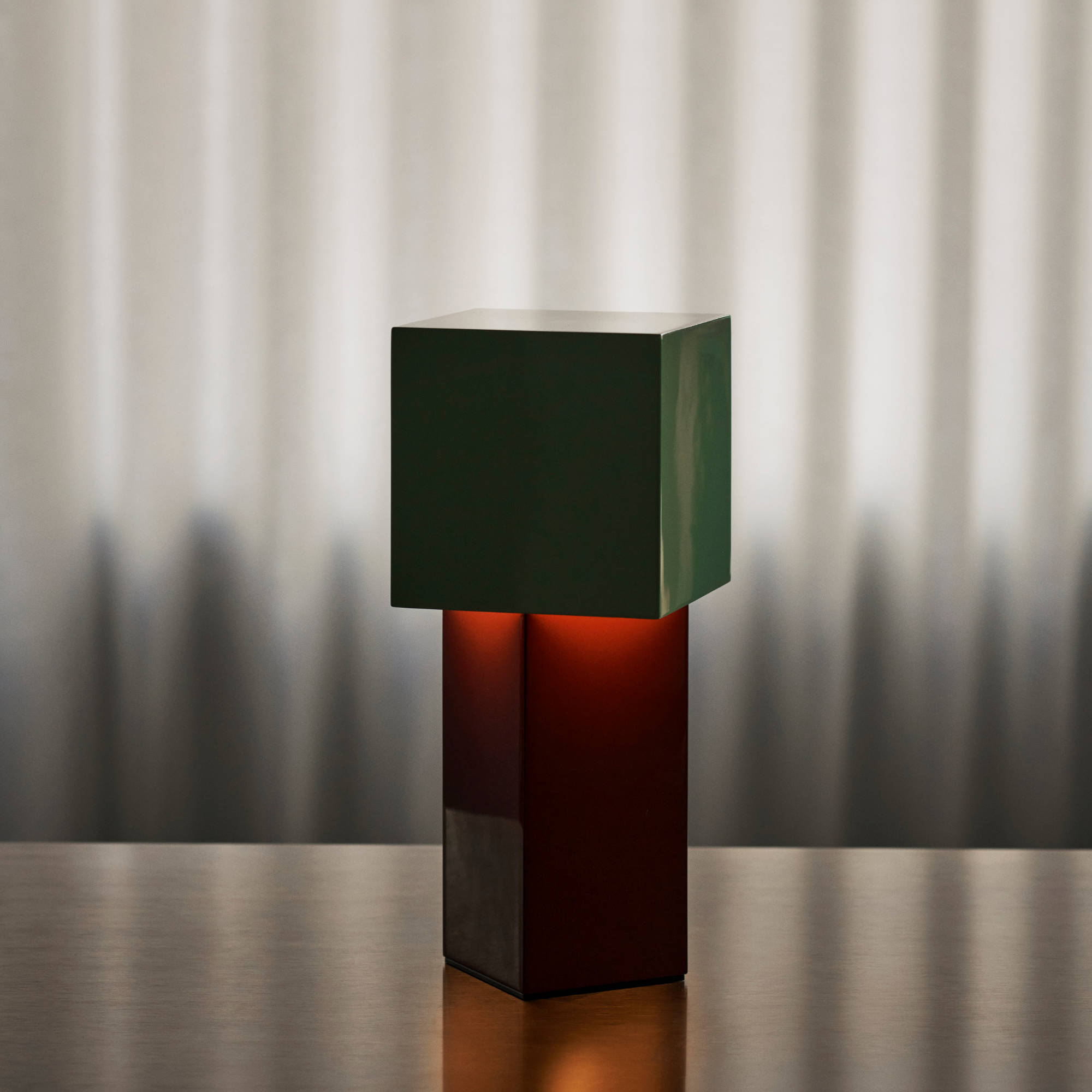 Pivot ATD7 Portable Lamp - Rusty/Mint