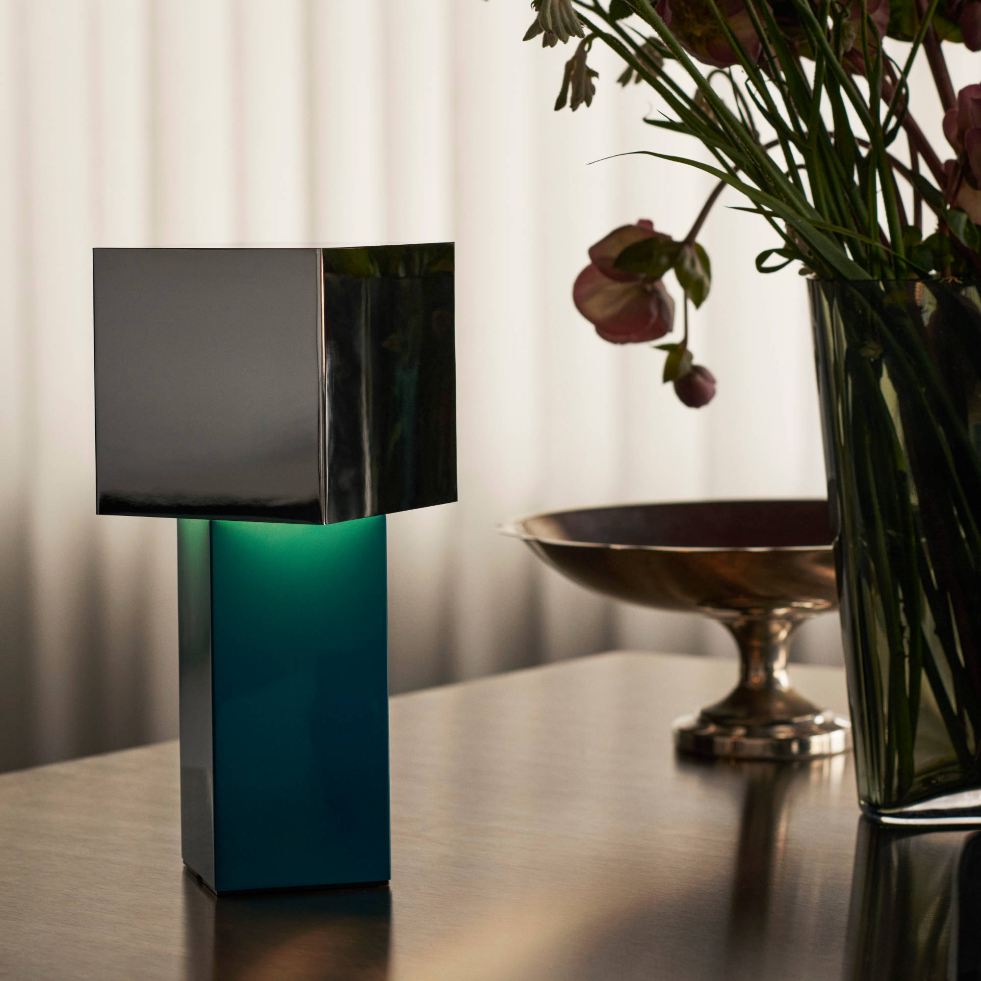 Pivot ATD7 Portable Lamp - Blue/Silver-3