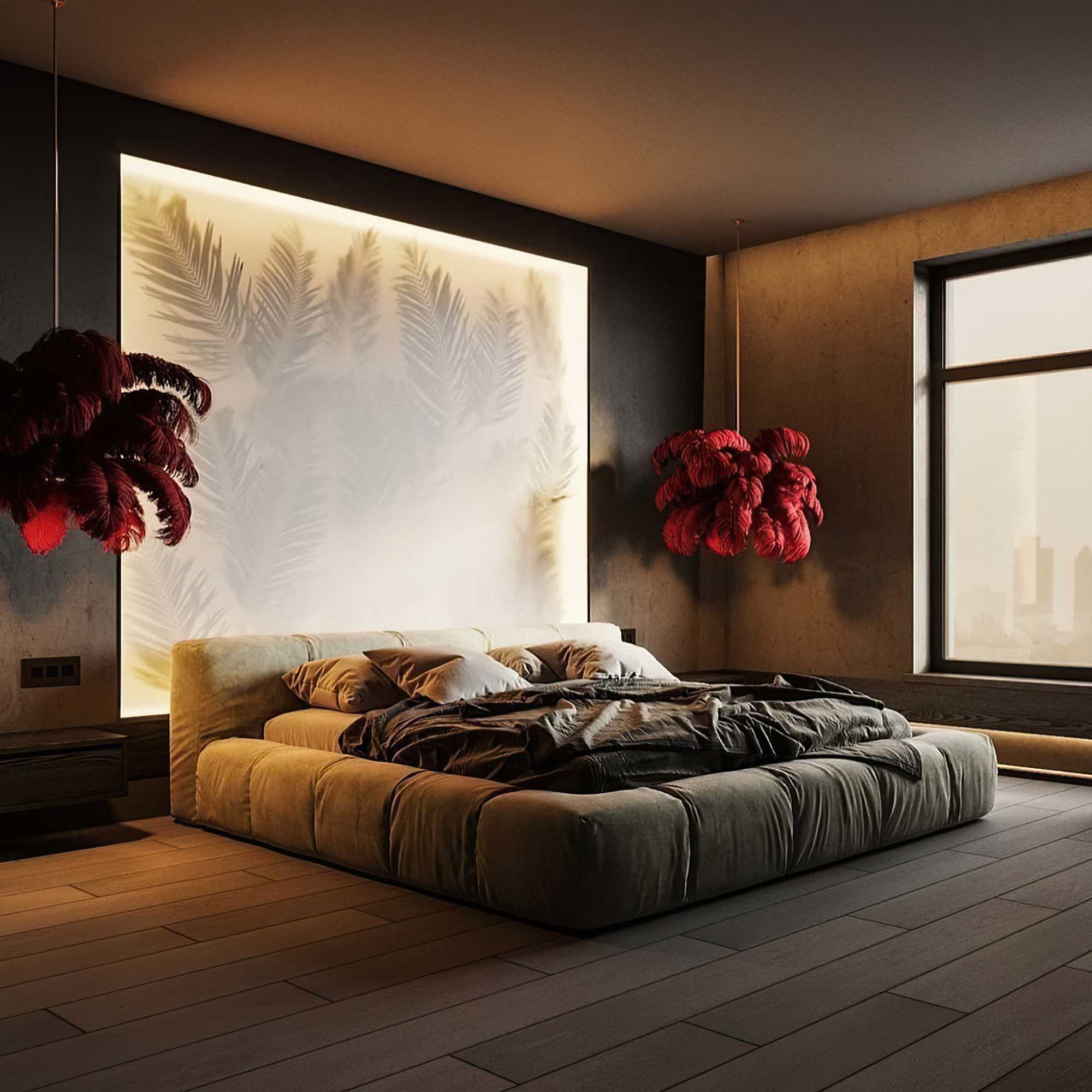 Pixel Box Large LE1719.RE0019 Bed - Fabric Lusso (Creta News 2A)-2