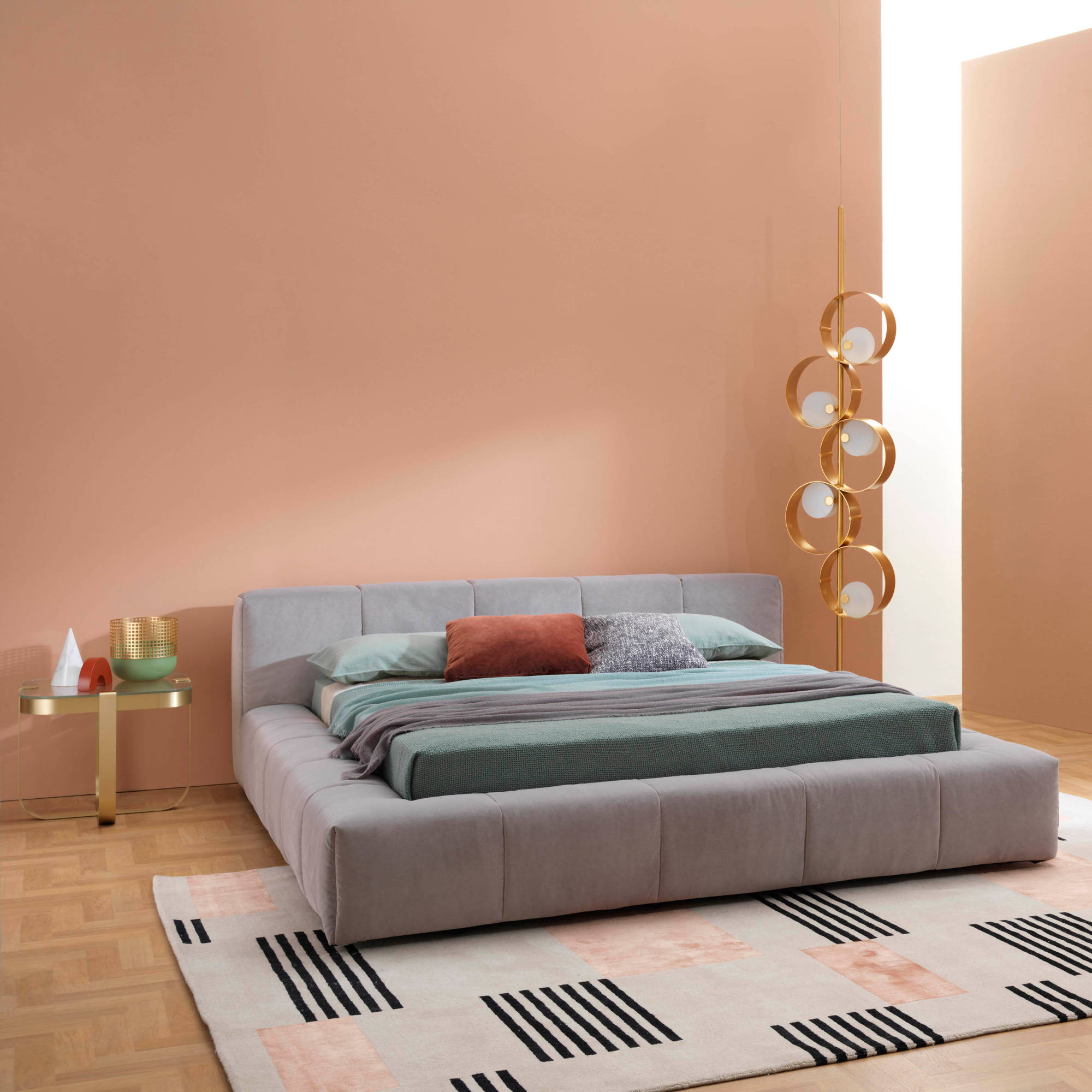 Pixel Box Large LE1619H.RE0019 Bed - Fabric Lusso (Creta News 2E)-6