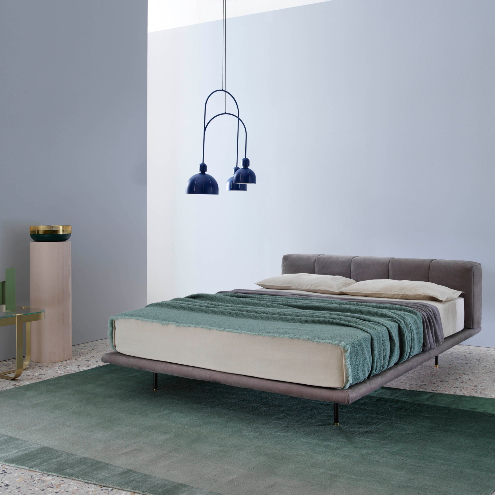 Pixel Air 193 Bed - Black/Fabric Lusso (Creta News 2A)-2
