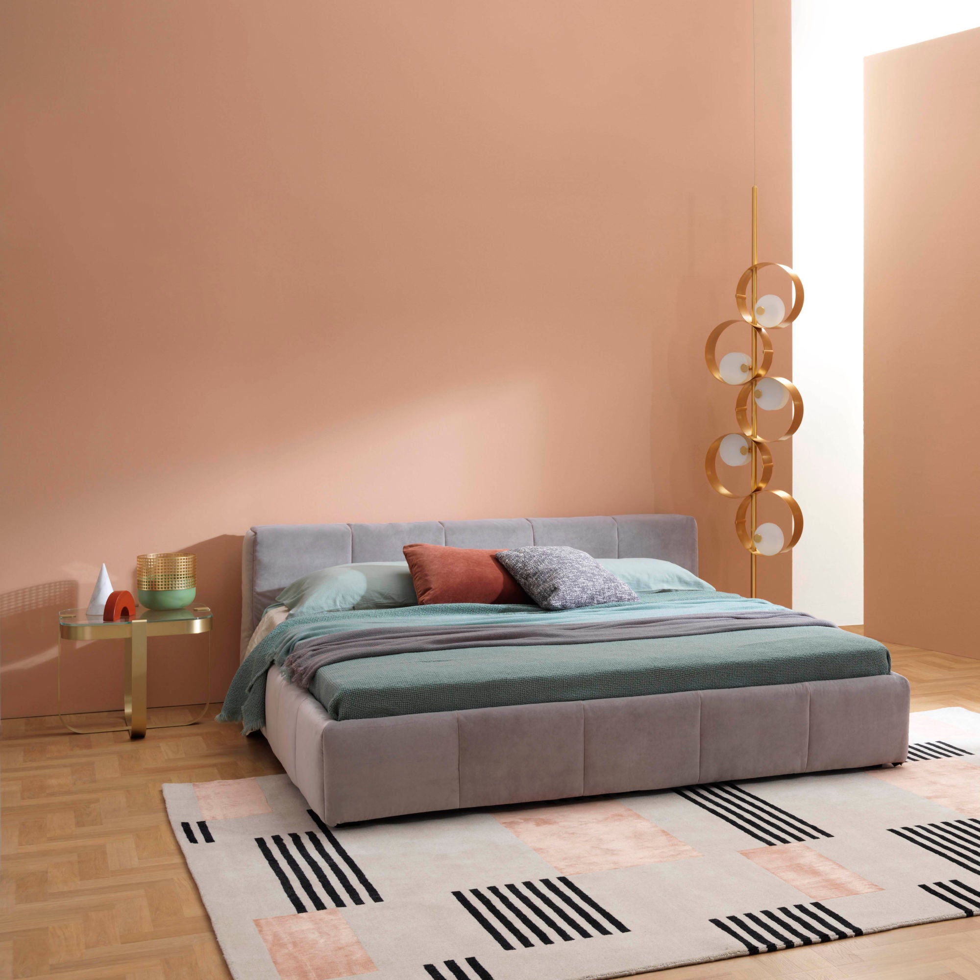 Pixel Box 180 Bed - Fabric Lusso (Creta News 2A)-2