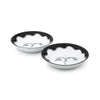 Pollination Bowl (Set of 2) - White/Black