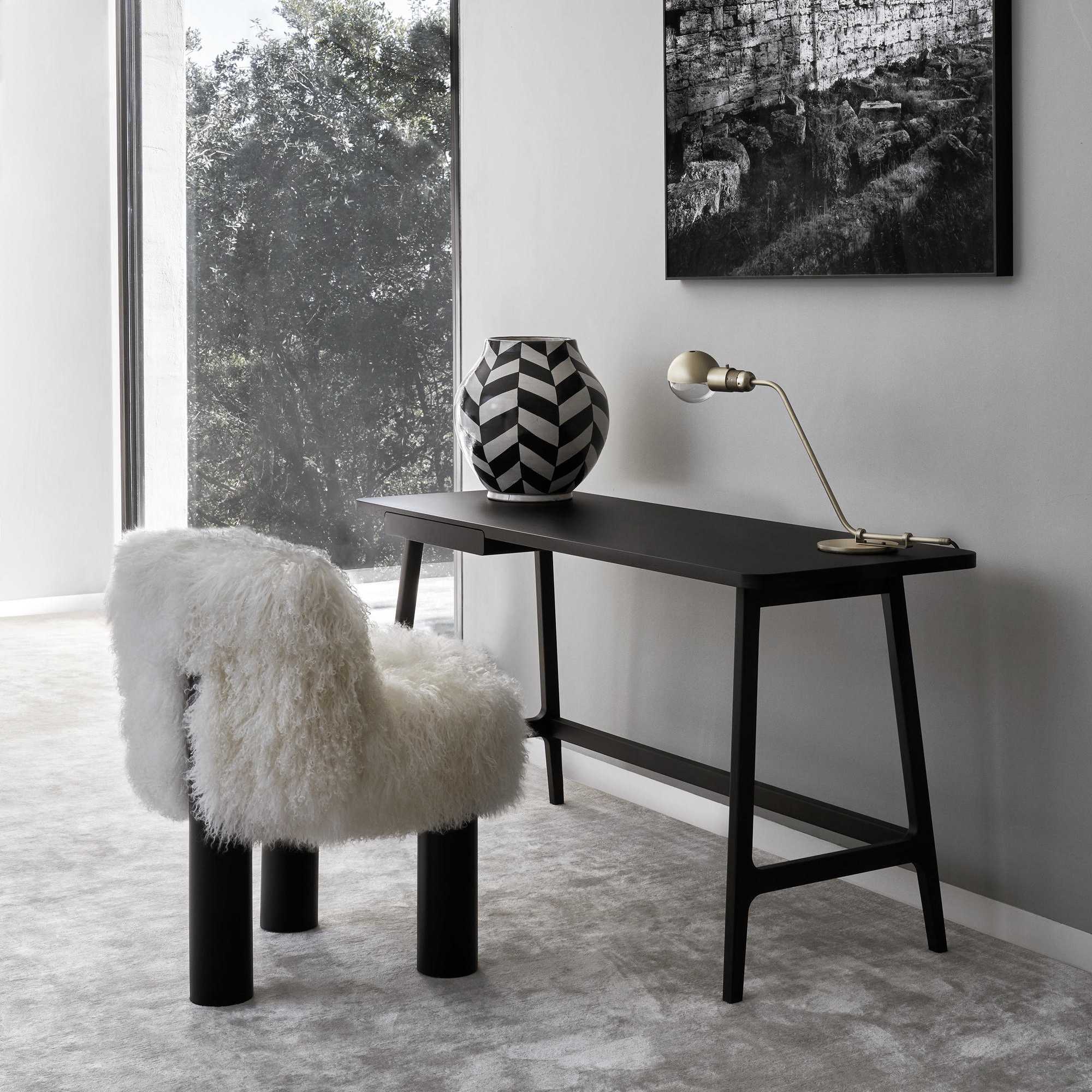 Ponti 12023 Desk - Chocolate Ash-3