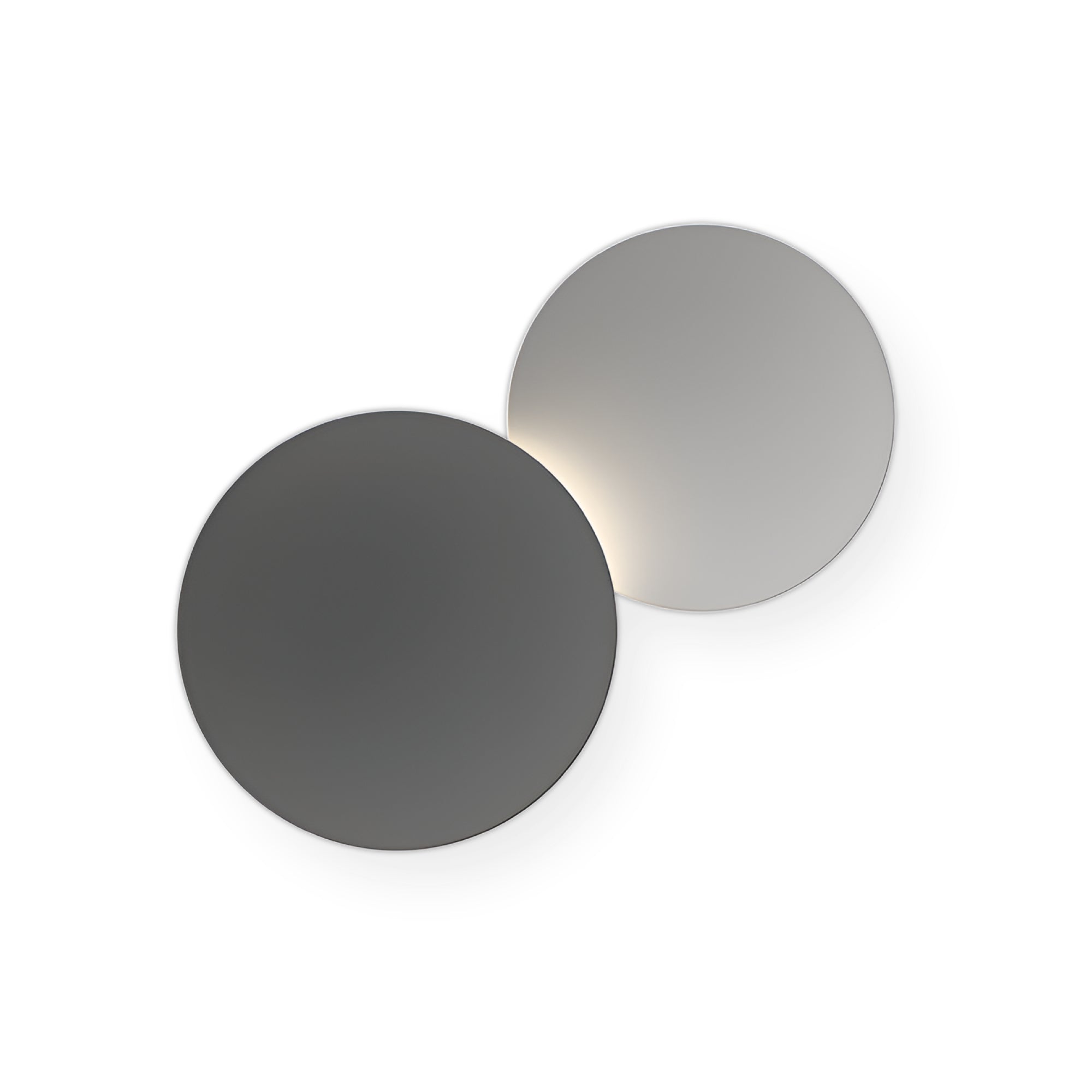 Puck Wall Art 5481 Wall Lamp - Black Grey/Grey L2