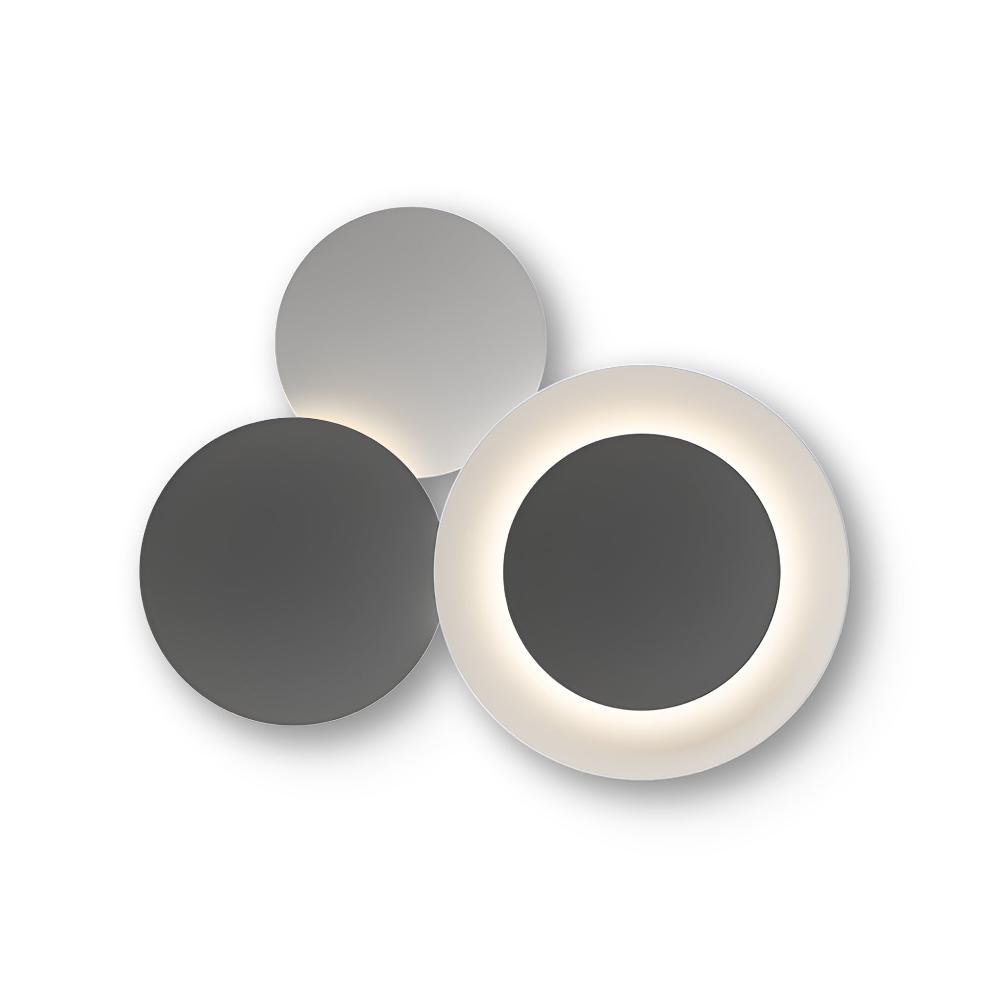 Puck Wall Art 5491 Wall Lamp - Black Grey/Grey L2