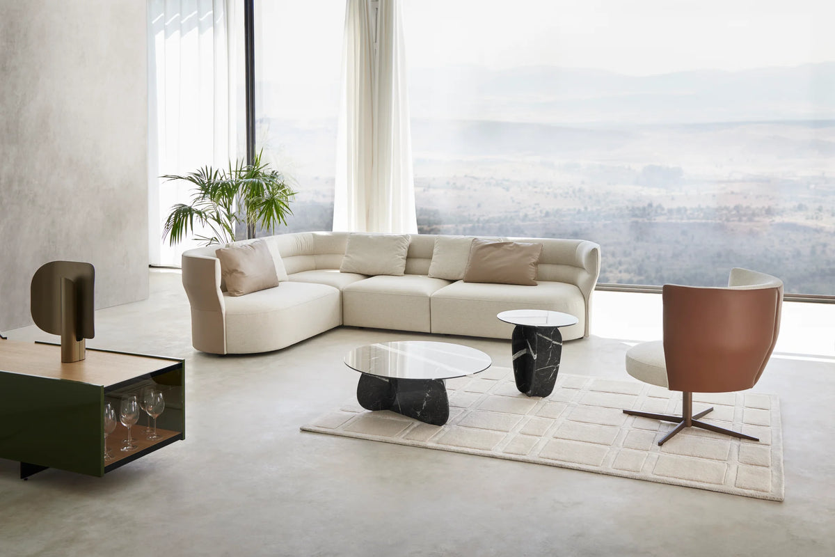 Coral CRL505 Side Table - Marquina