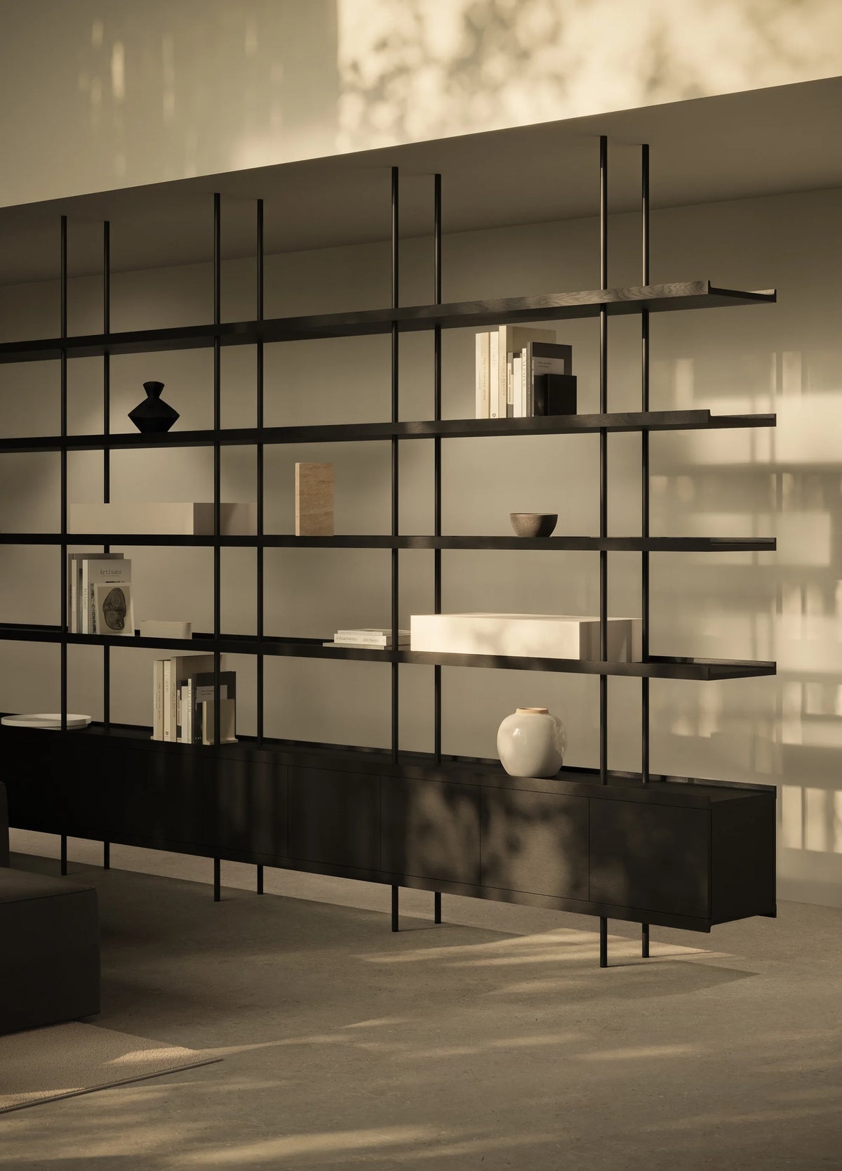 Beam BEA240 Bookcase - Supermatt Oak-4