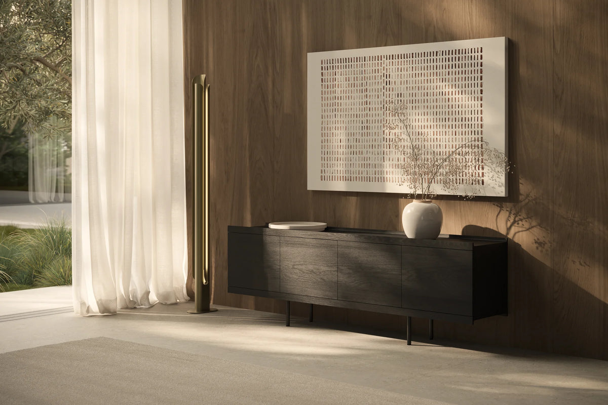 Beam BEA040 Sideboard - Black/Ebony Stained Oak