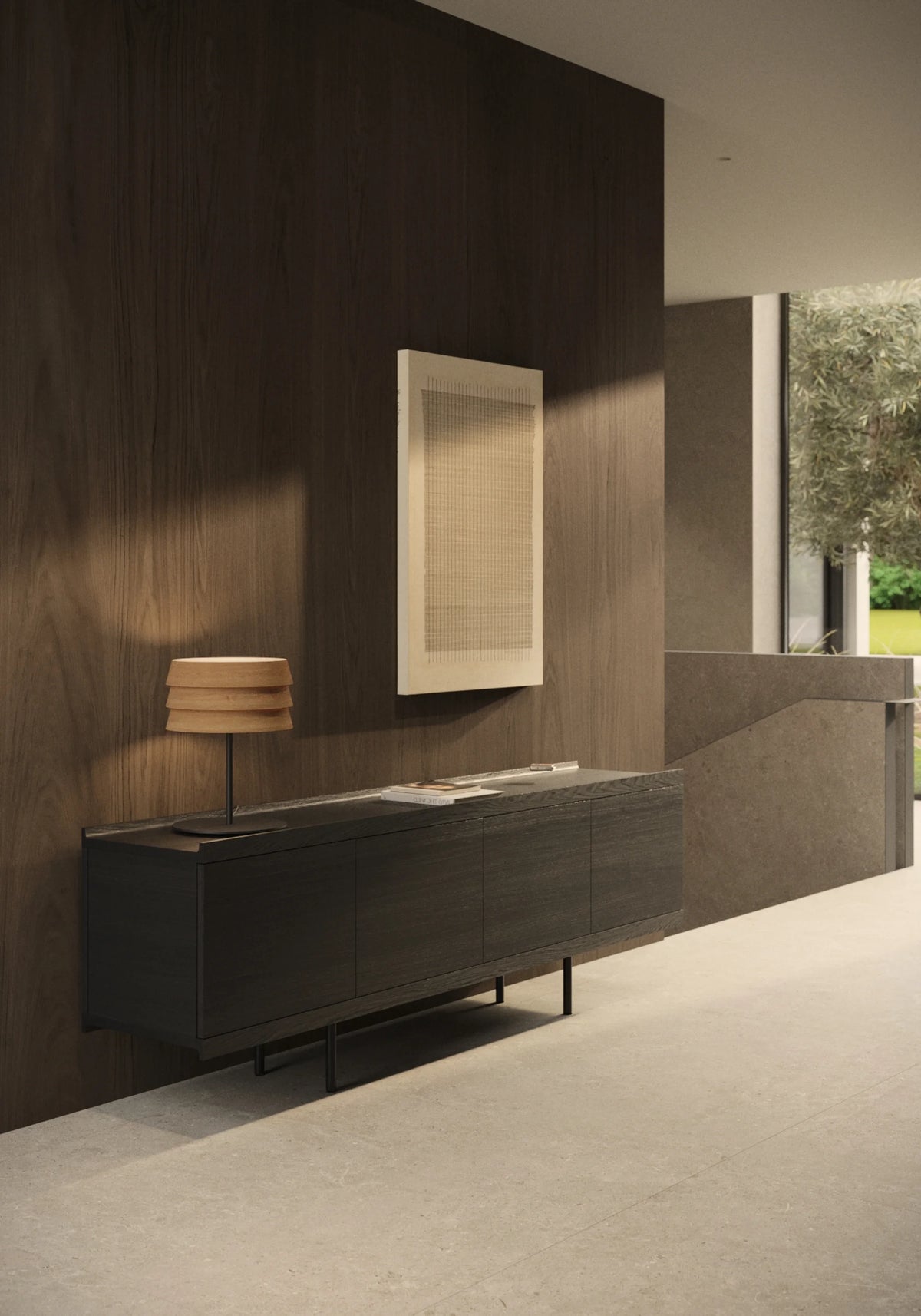Beam BEA050 Sideboard - High Gloss Warm Stone-5