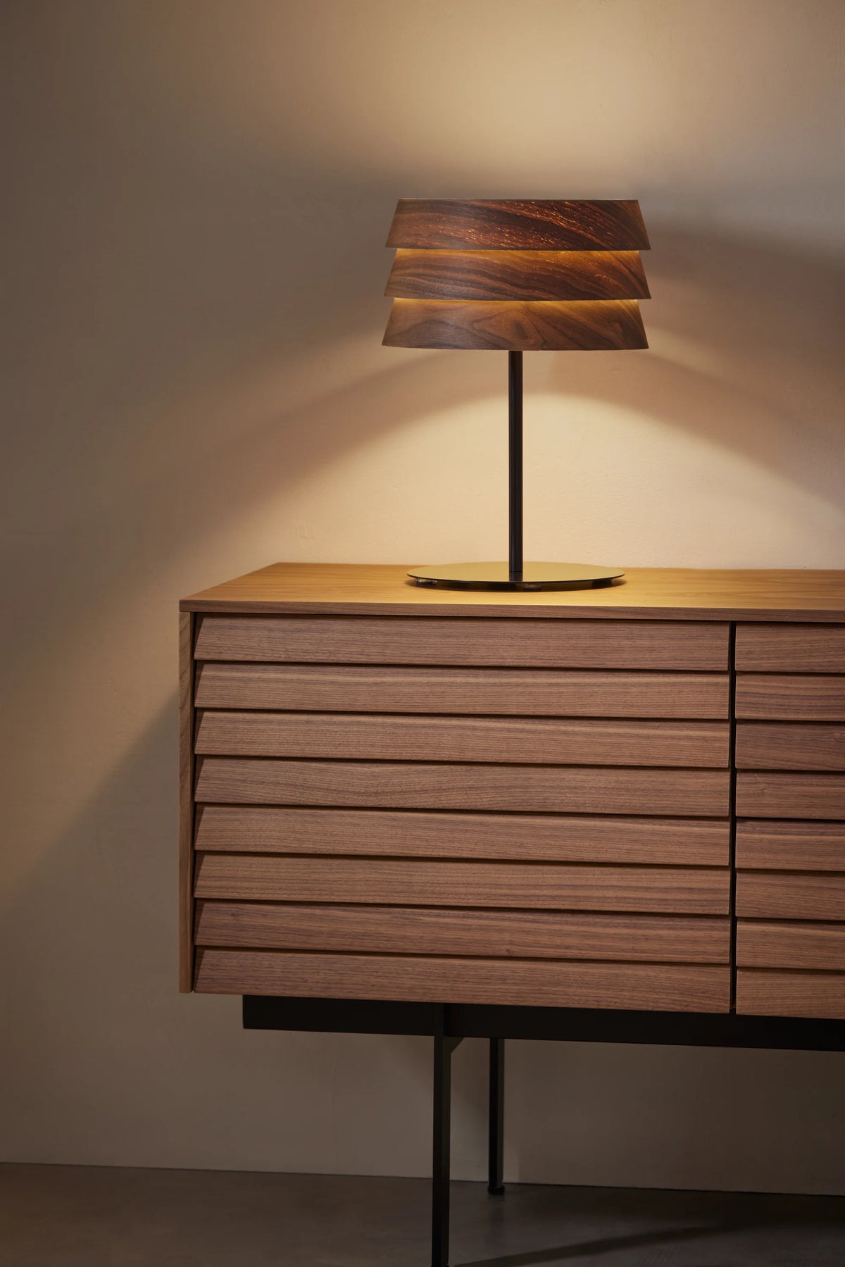 Sussex Table Lamp - Walnut Veneer-5