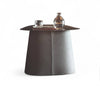 Puppet PUPBJCM01 Bedside Table - Leather VIP (Vogue 407)/Light Brown ME11