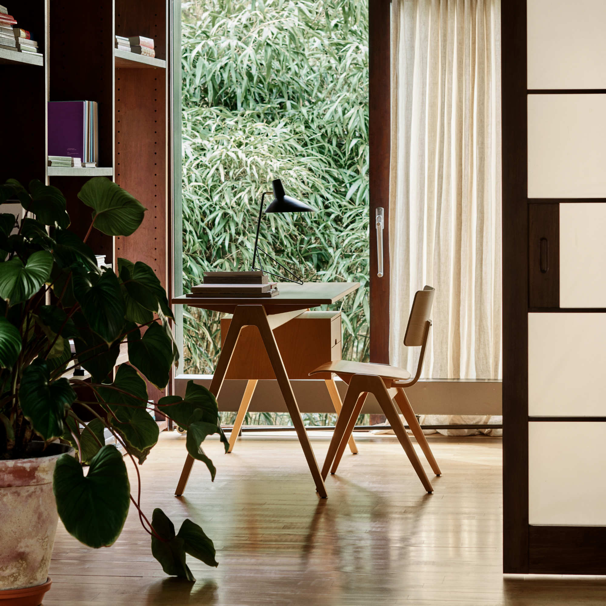 Daystak RD3 Desk - Beech/Fenix Nano Laminate-4