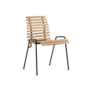 RFH RD4 Terrace Outdoor Dining Chair - Black/Teak