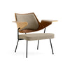 RFH RD8 Armchair - Beech Veneer/Walnut/Fabric 3 (Hallingdal 227)