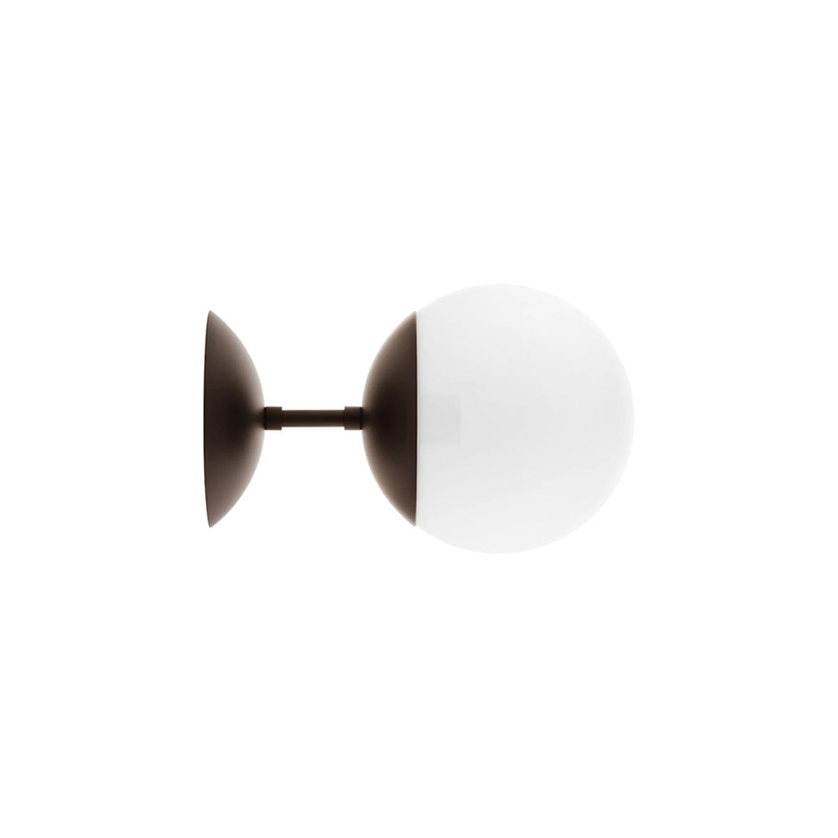 Lord 1 200 Wall Lamp - Bronze Colored/Opal Glass-1