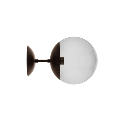 Lord 1 250  Wall Lamp - Bronze Colored/Smoke Glass