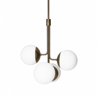 Lord Bouquet 735 Pendant Lamp - Bronze/Opal