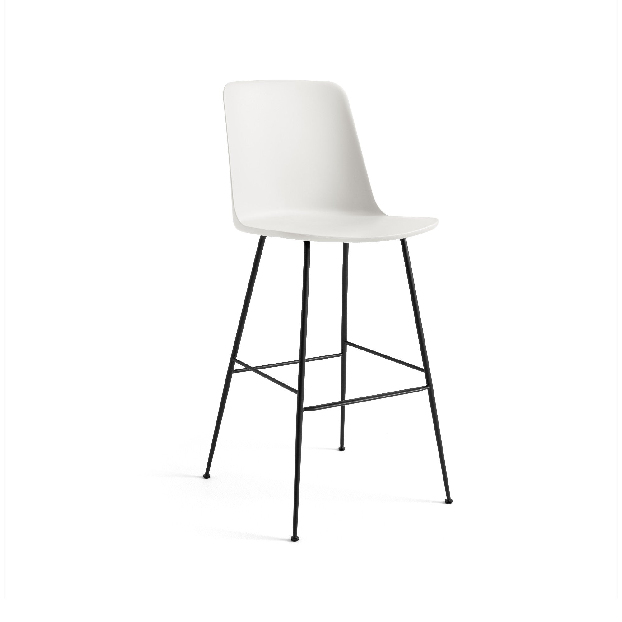 Rely HW96 Barstool - Black/White