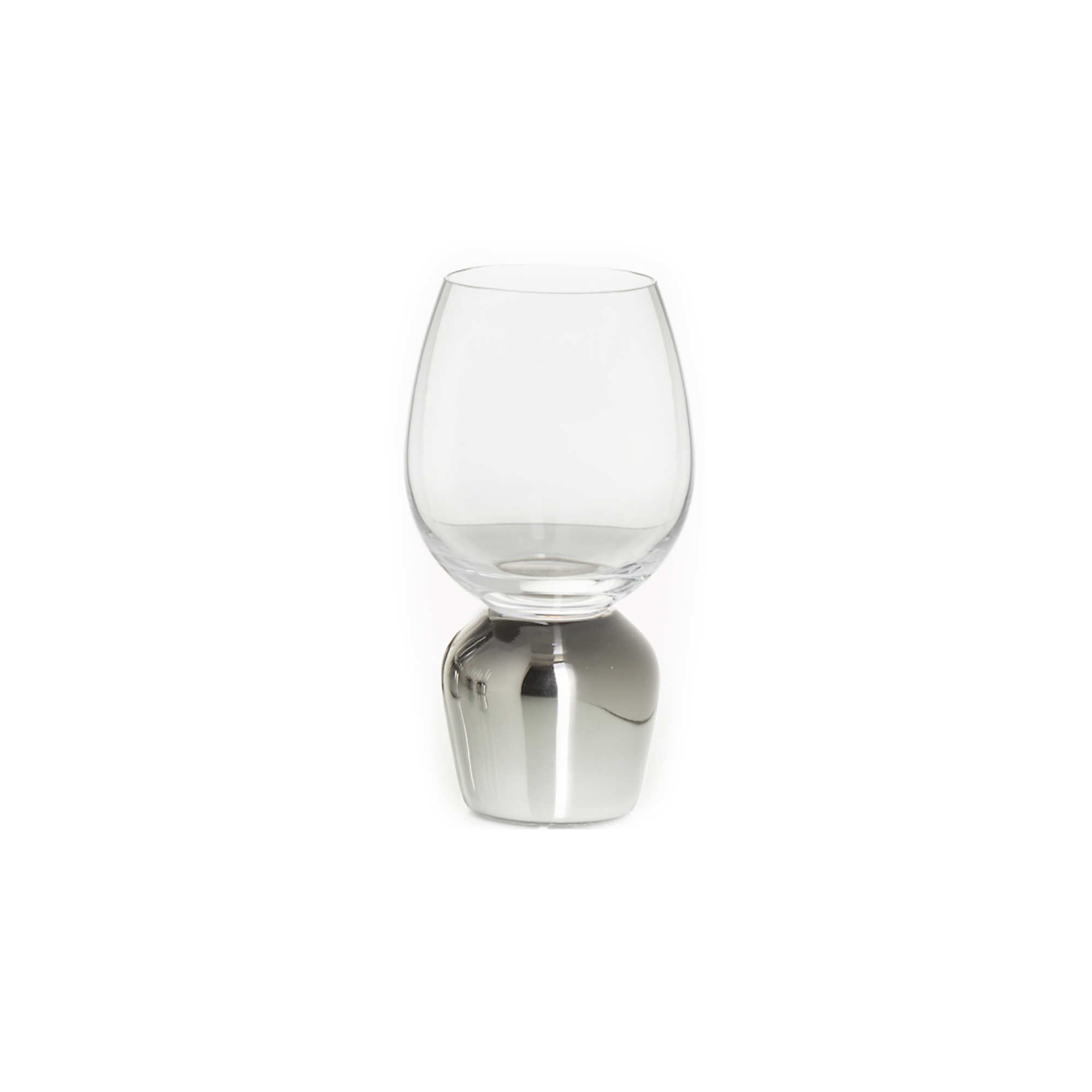 Reverso Wine Glass (Set of 2) - Smoke/Transparent