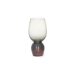 Reverso Wine Glass (Set of 2) - Smoke/Bronze