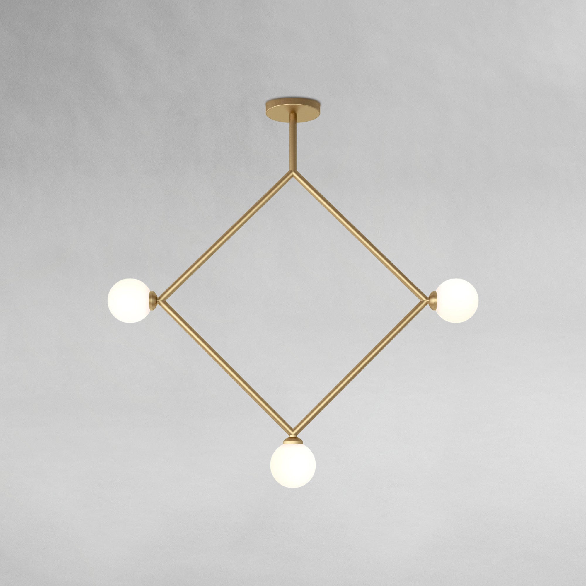 Rhombus P05 Pendant Lamp - Brass