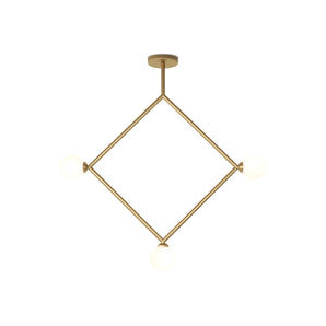 Rhombus P05 Pendant Lamp - Brass