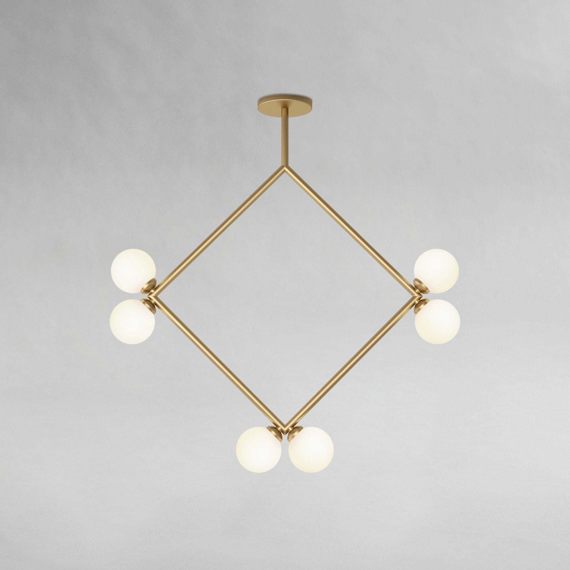 Rhombus P06 Pendant Lamp - Brass