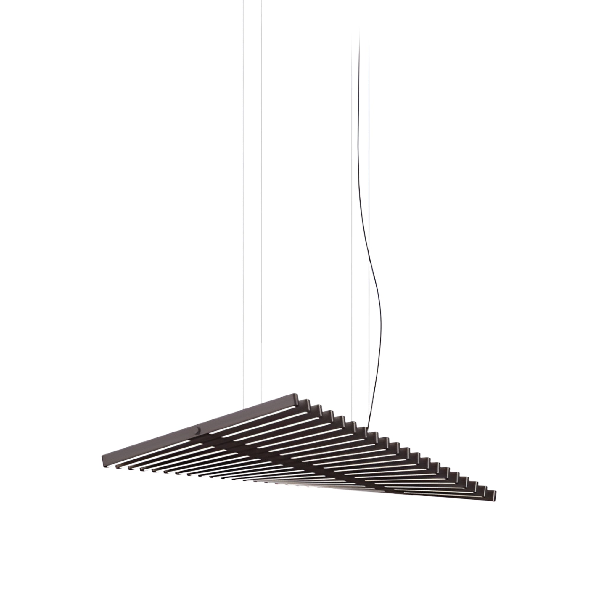 Rhythm Horizontal 2111 Pendant Lamp - Chocolate
