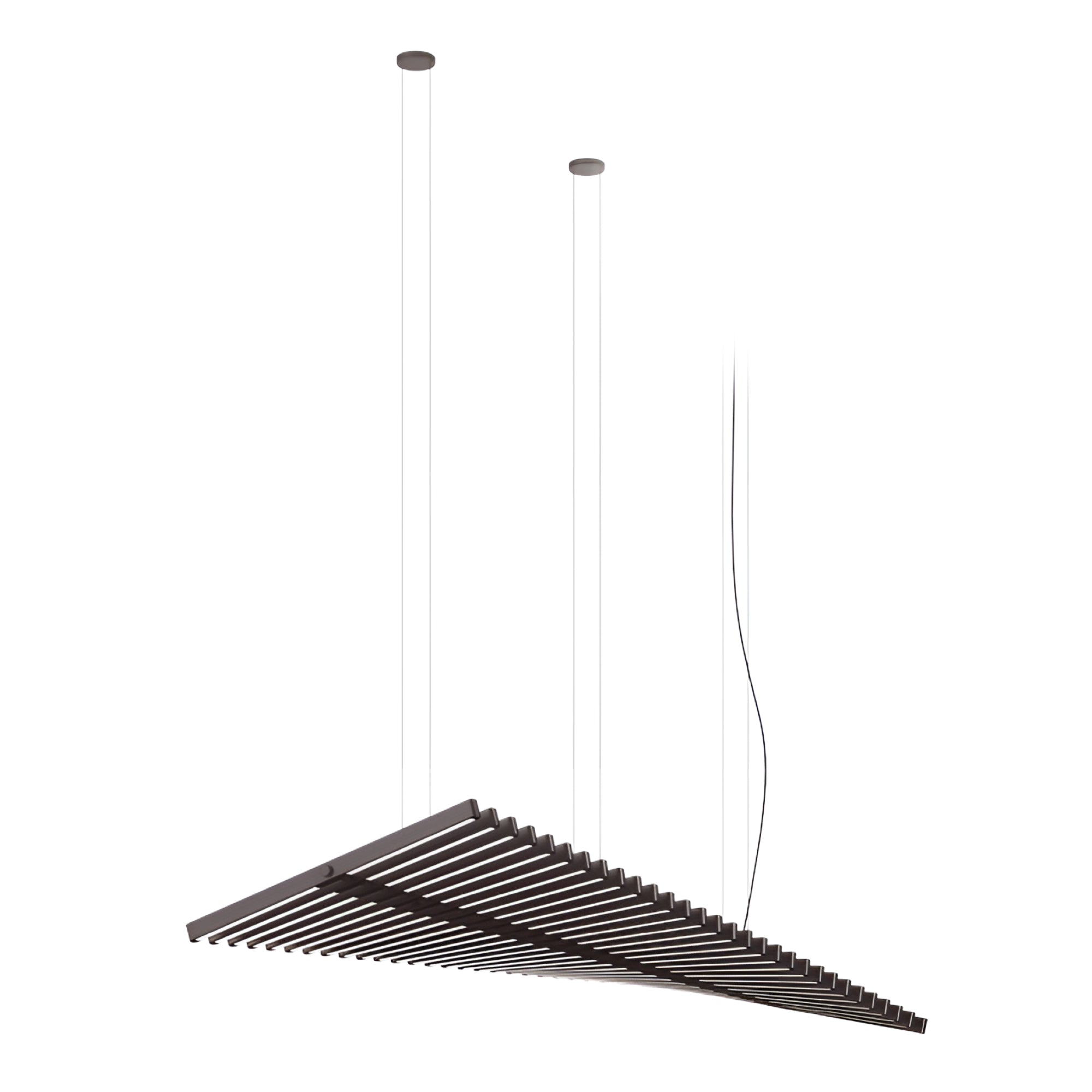 Rhythm Horizontal 2112 Pendant Lamp - Chocolate-1