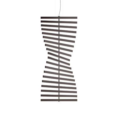 Rhythm Vertical 2141 Pendant Lamp - Chocolate
