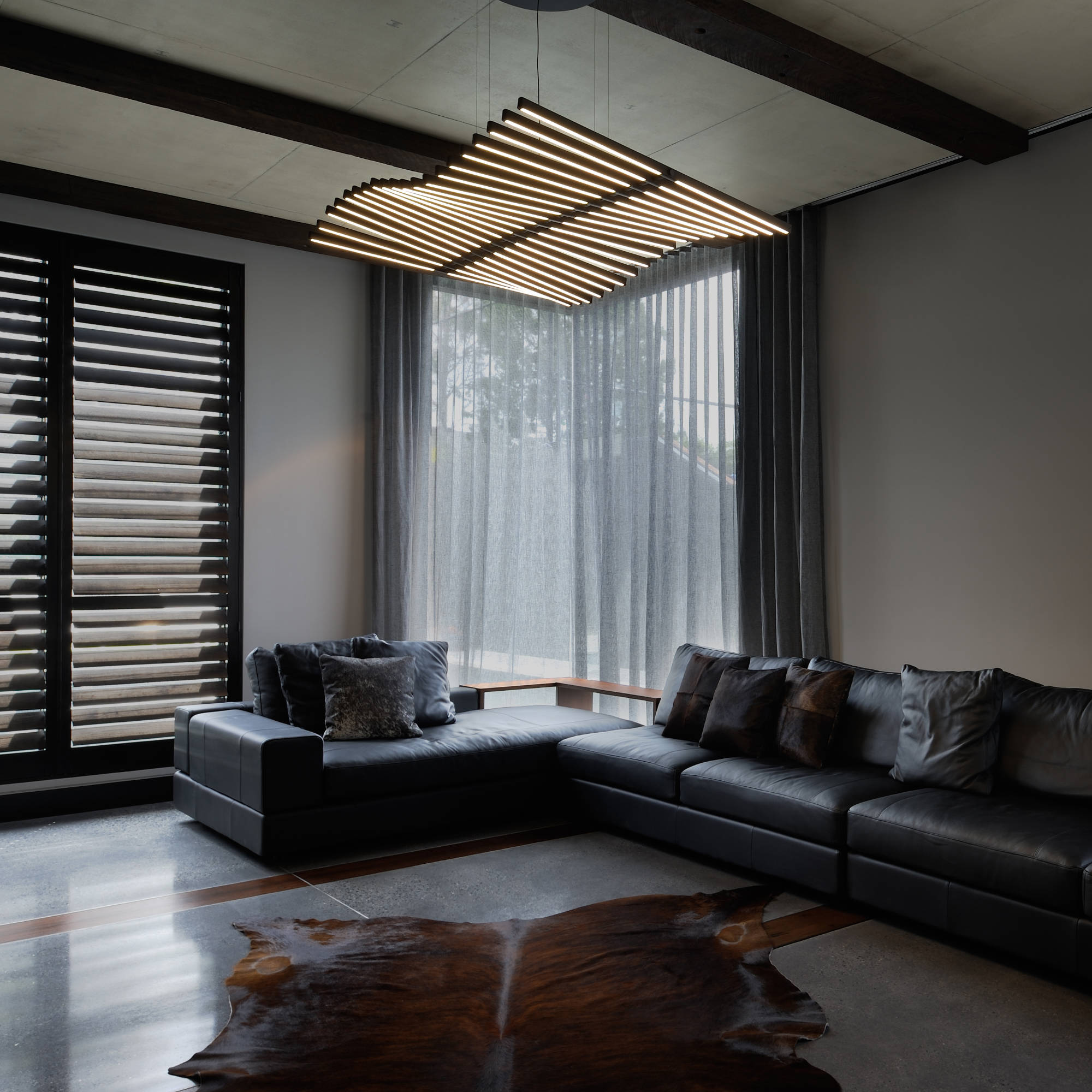 Rhythm Horizontal 2121 Pendant Lamp - Off White