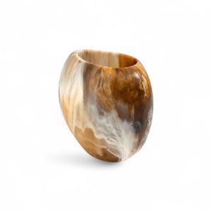 Rock Vase - Large/Light Horn