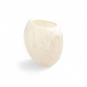 Rock Vase - Large/Swirl Chalk
