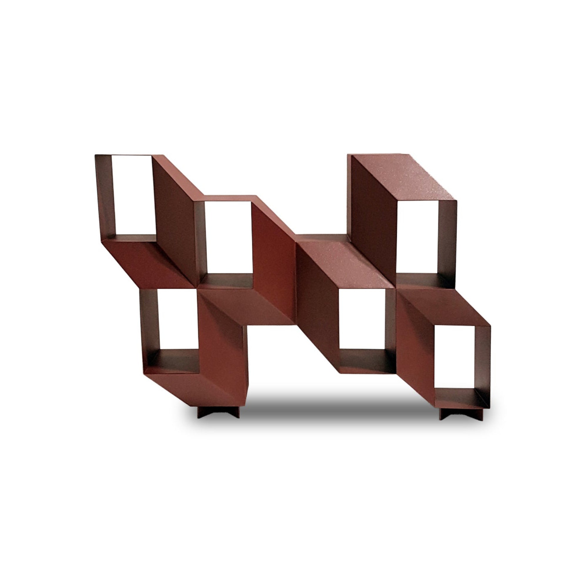 Rocky Bookcase - Old Red-1