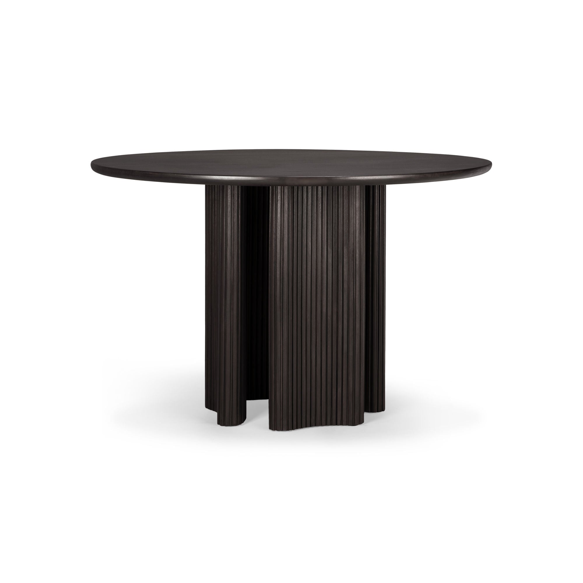 Roller Max 35022 Dining Table - Varnished Mahogany Dark Brown-3