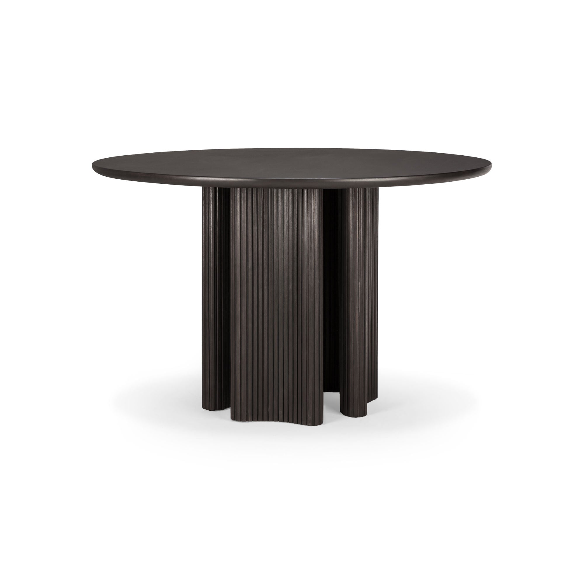 Roller Max 35022 Dining Table - Varnished Mahogany Dark Brown-5