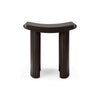 Roller Max 35030 Stool - Varnished Mahogany Dark Brown