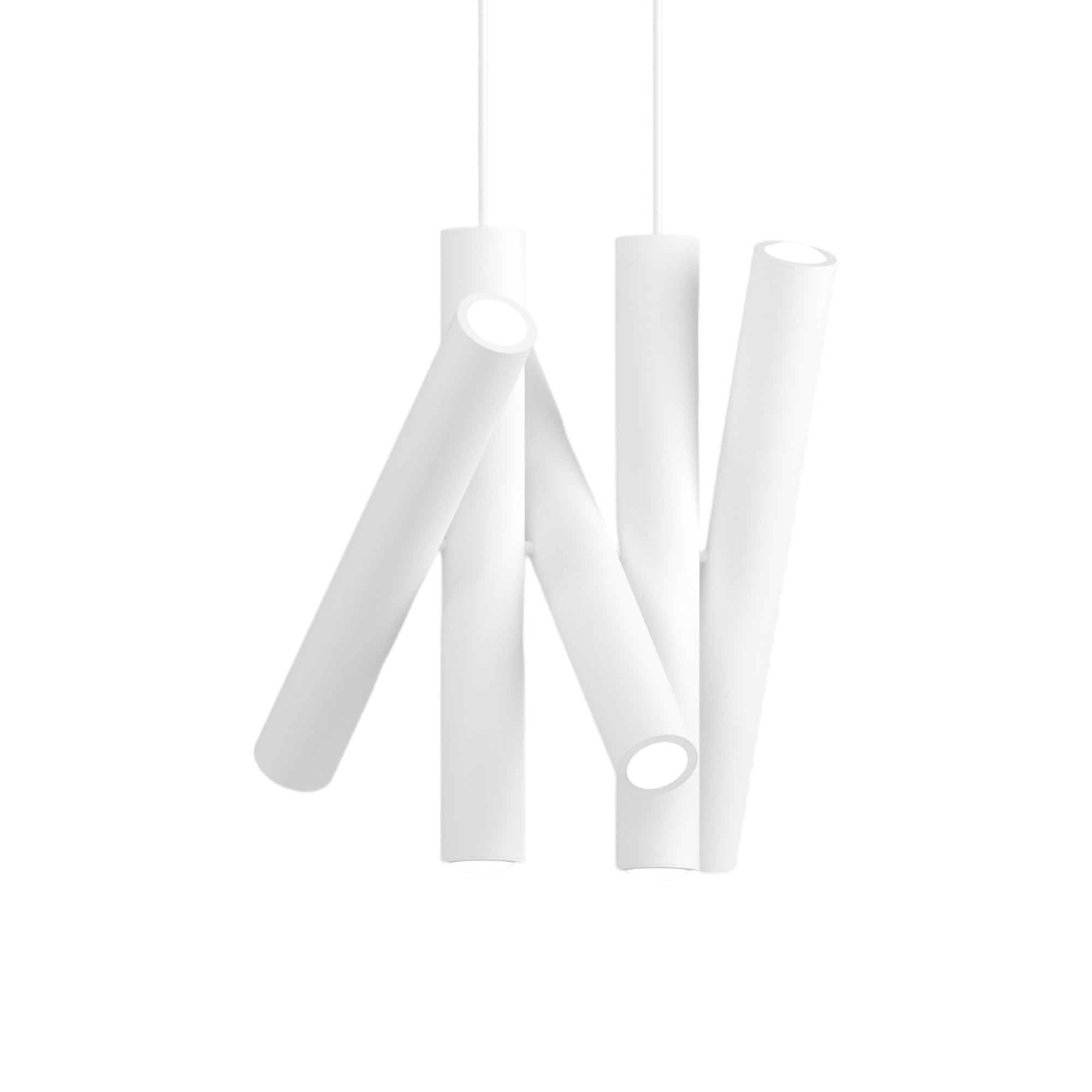 Rotation P02 Pendant Lamp - 5 Elements White