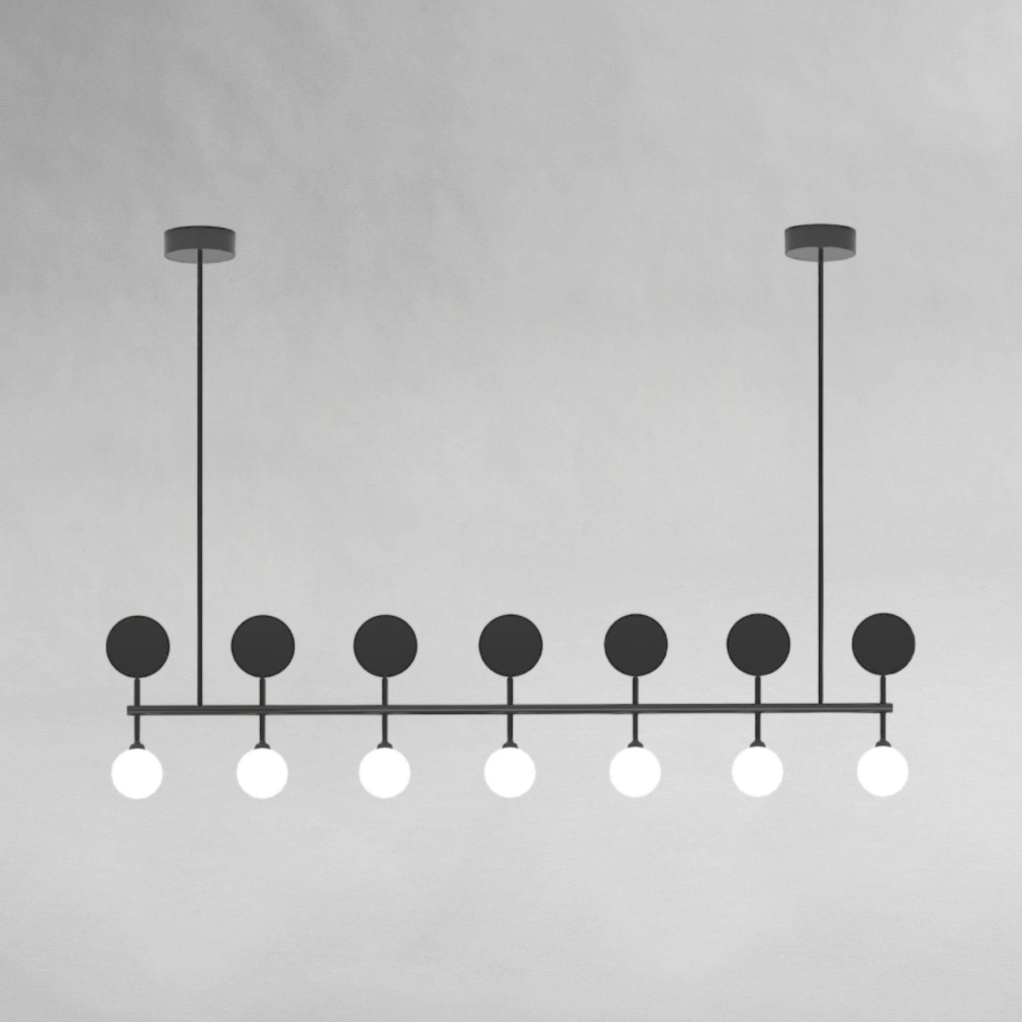 Row P03 Pendant Lamp - Black