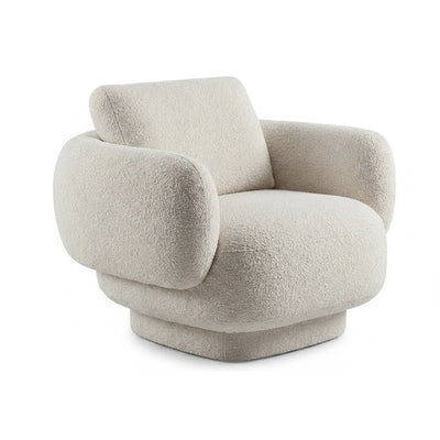 Anam 0145 Swivel Armchair - Fabric Elite (Teddy 01/1)