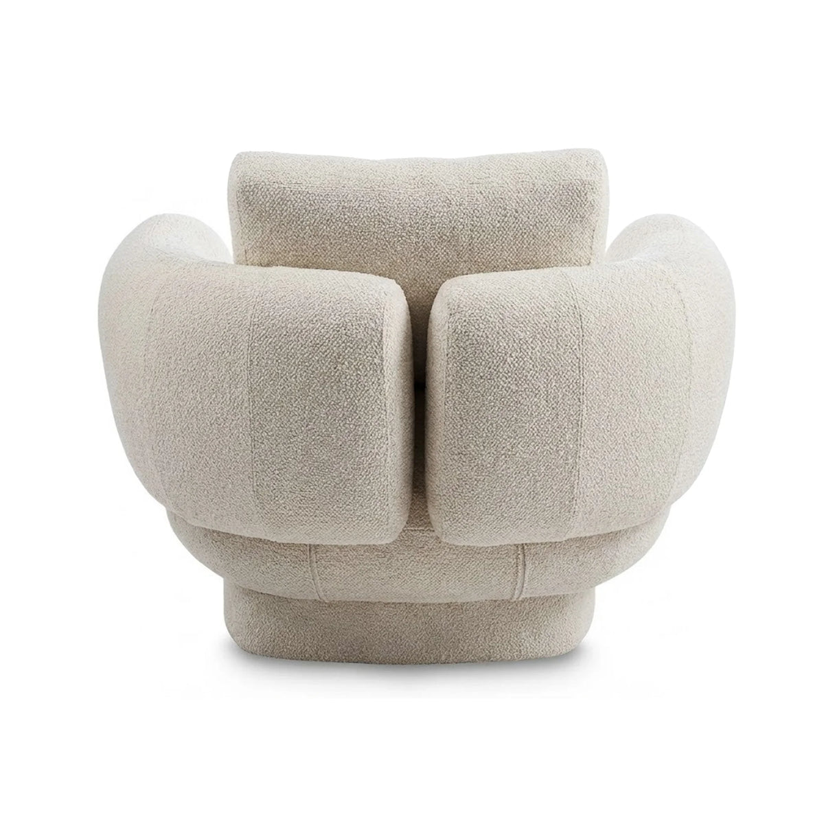 Anam 0145 Swivel Armchair - Fabric Elite (Teddy 01/1)-3