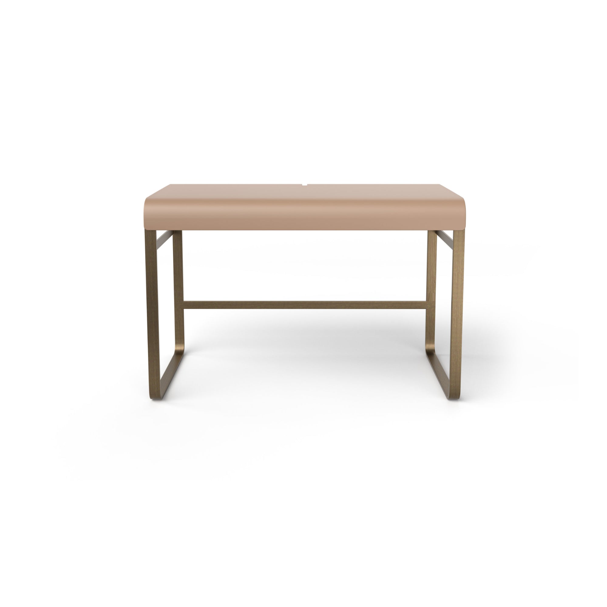 Alphabet Desk - Bronze Gold/Nude-3