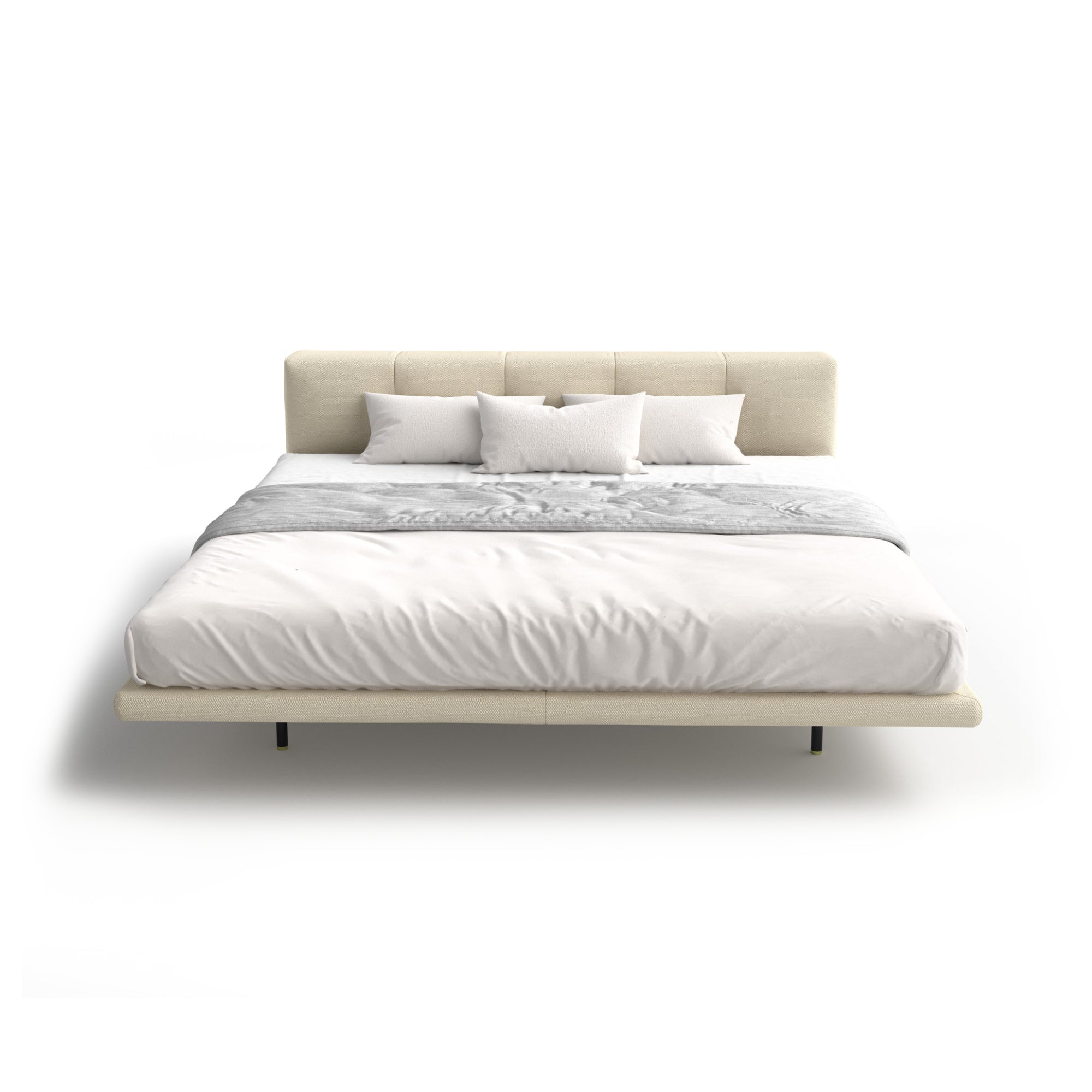 Pixel Air 193 Bed - Black/Fabric Lusso (Creta News 1D)-3