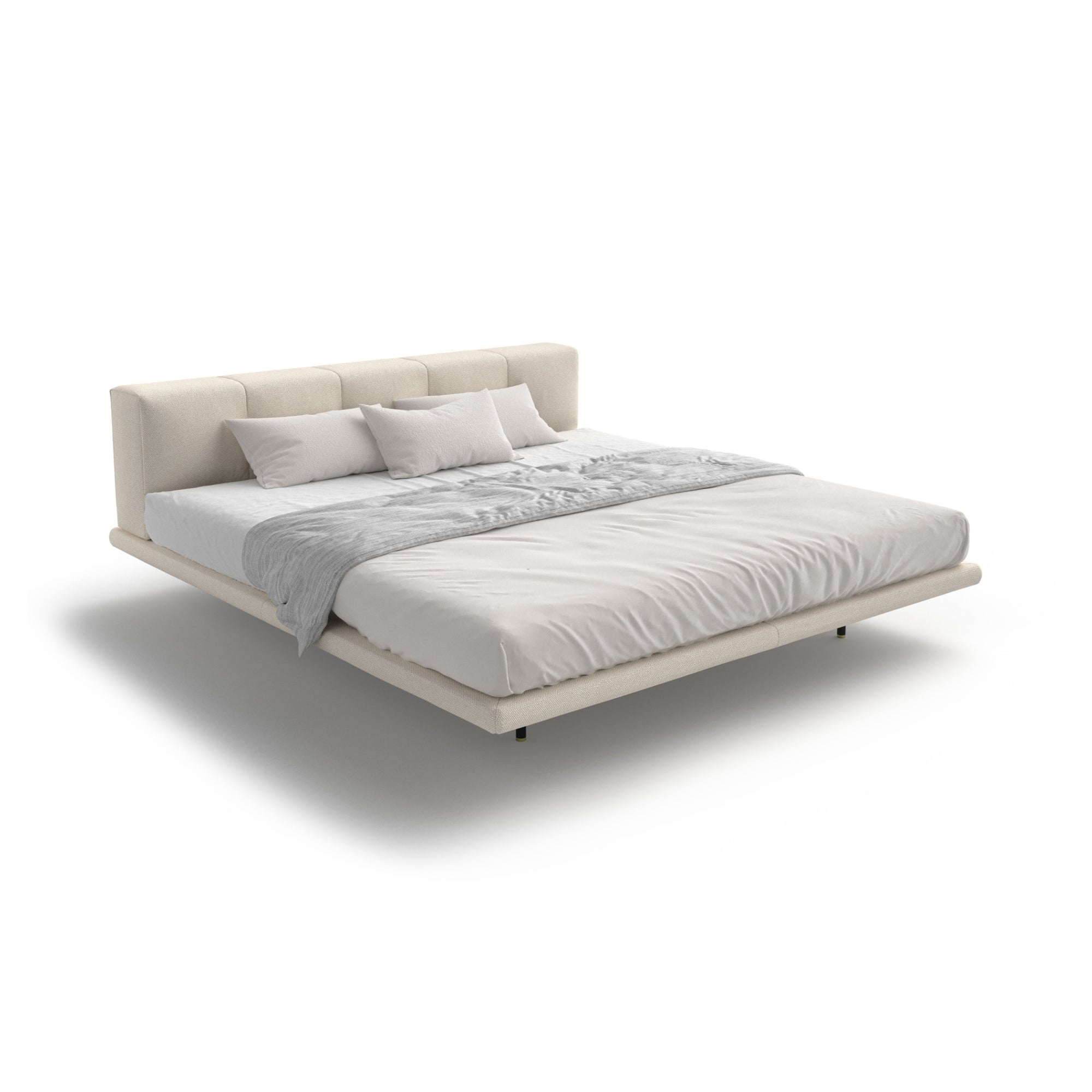 Pixel Air 193 Bed - Black/Fabric Lusso (Creta News 2A)-1