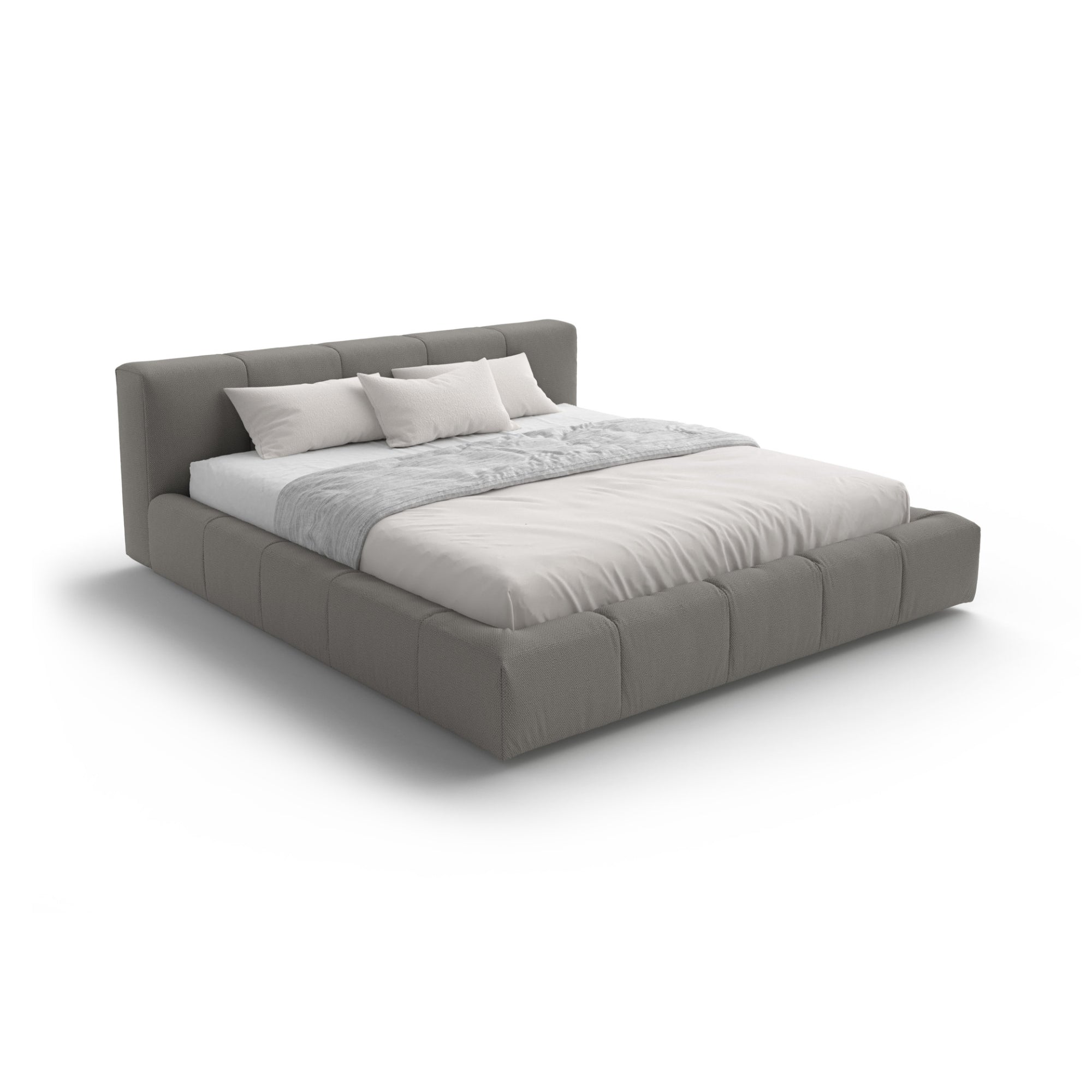 Pixel Box 193 Bed - Fabric Lusso (Creta News 2E)
