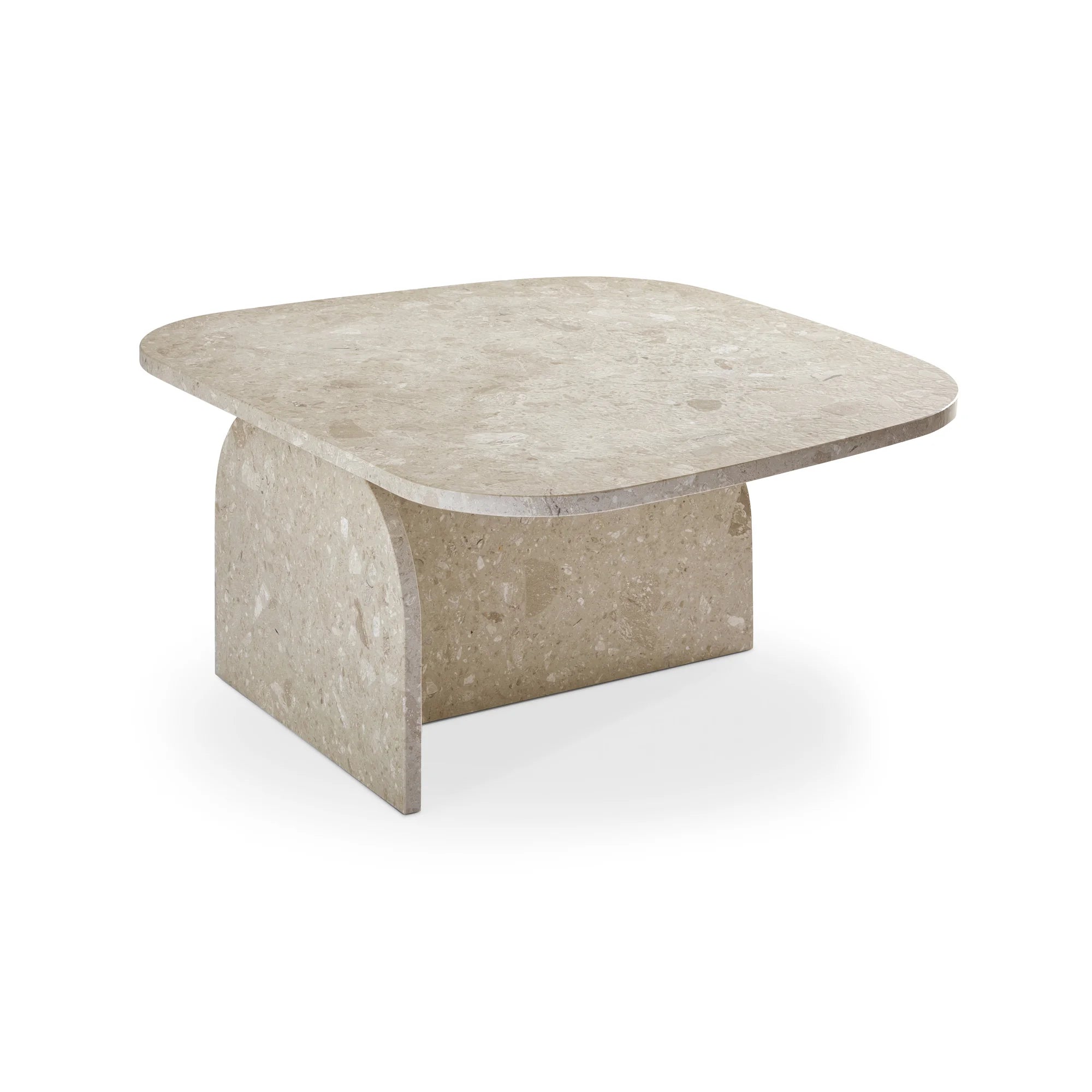 Philia 0292 Coffee Table - Eco-Stone Natural-1