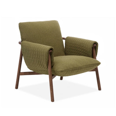 Voila 3535L Armchair - Walnut Painted Ash/Fabric Elite (Metis 11)